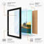 Camel in Silhouette Minimalist 1 Piece Single Picture Frame Wall Art-136641005-136641006