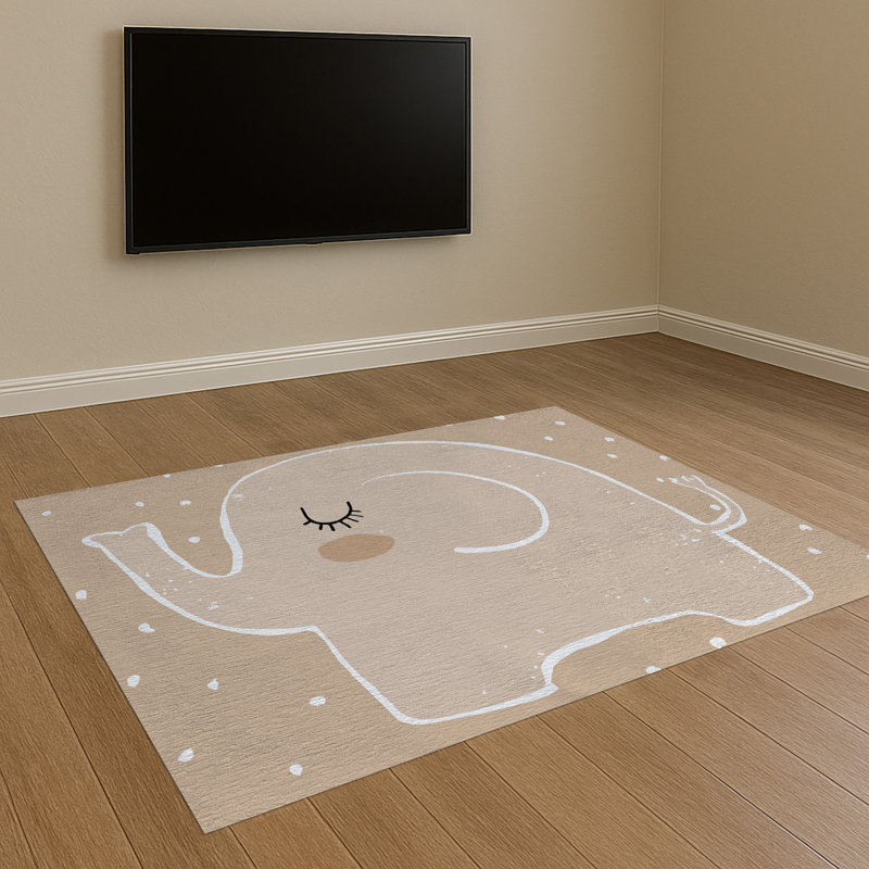 Geometric Shapes Area Rug, Runner 70 x 140 cm