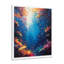 Bleu, orange, corail, poisson clown, vie marine - art mural Coralwall-895977972-993493777