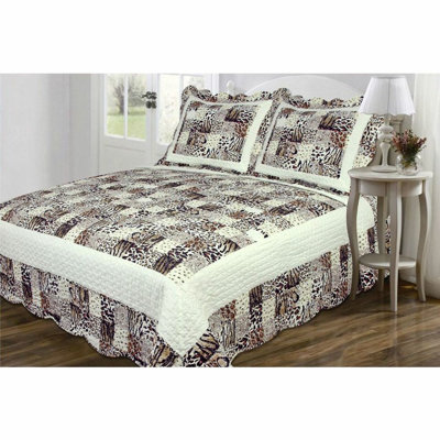 Wild Safari Animal Print Quilt