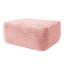 373-001 / repose-pieds / rose / peluche