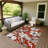 Machine Washable Indoor/Outdoor London ACN2260 Floral Rug-372111780