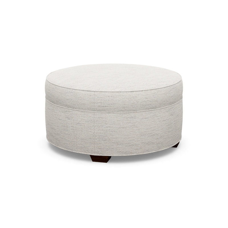 Round Ottoman, Walnut, 3906-73