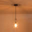 Luminaire suspendu en verre 1 lumière