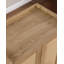 Range-chaussures avec portes en rotin, range-chaussures à 5 niveaux avec tablettes ouvertes, range-chaussures en bois, pour vestibule, couloir