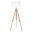 Jeanette 127.5cm Natural Tripod Floor Lamp