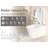 New Smart Wall Hung Toilet Combo, with Built in Bidet, Heated Seat, Warm Air Dryer,Auto Flush, Auto Open and Close, Foam Shield, Remote Control, Night Light, White (Include in-Wall Carrier)