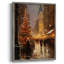«Christmas Holiday Art DCC XXVI», reproduction d'art encadrée - bois massif-1526338149