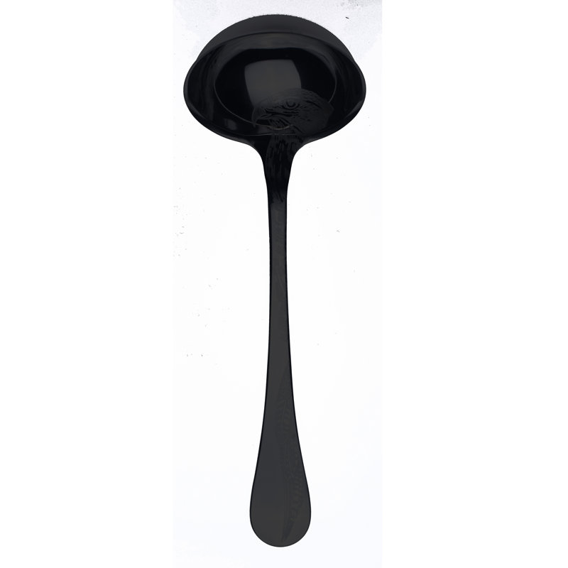 Caccia Stainless Steel Ladle, Oro Nero