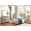 Table de chevet contemporaine en mélamine 1 pièce