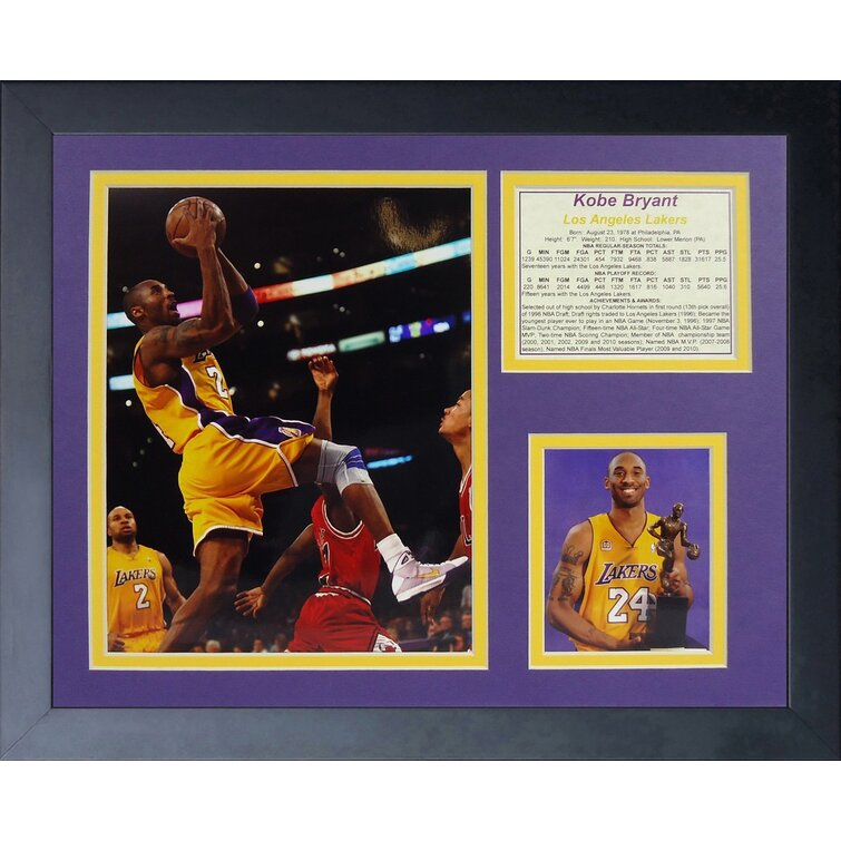 Kobe Bryant Signed 2000 01 Pro Cut Los Angeles Lakers Nba Finals