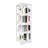 4-Tier Rotating Bookshelf, Floor Standing Rotating Bookcase