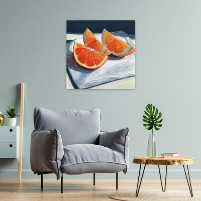 Oranges Catching The Light Contemporary Art