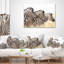 Coussin décoratif Zèbres d'Afrique dans une rangée de prairies-29891265-29891261