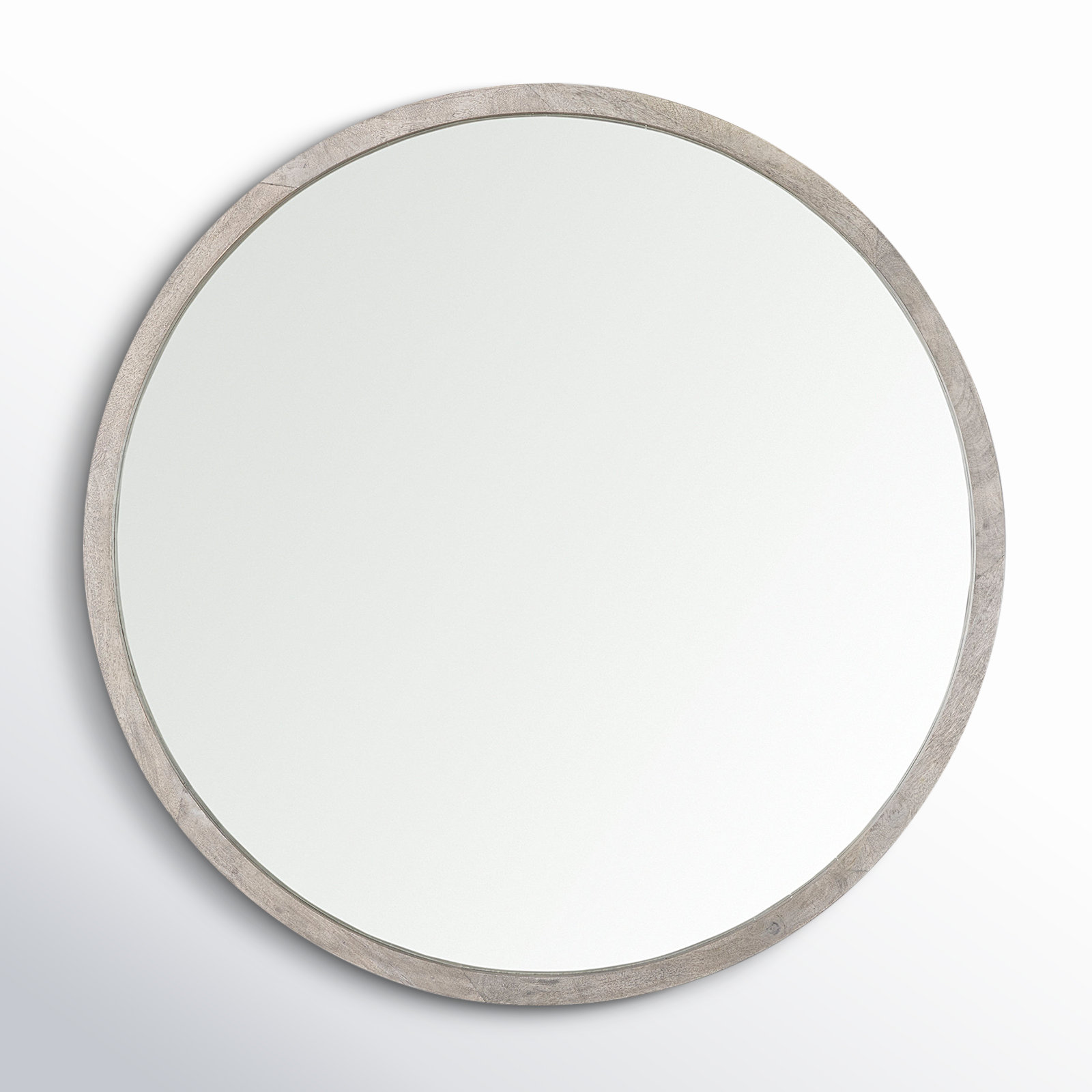 Carper 46" Accent Mirror, Light Brown