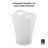 Half-Circle Plastic Open Waste Basket with Integrated Handles - 2.5 gal. - Basics by Wayfair™-1322234945