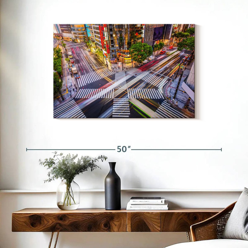Kavia Ginza District Asia, 24" H x 36" W