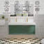 Meuble-lavabo flottant 48 po à double cuve 48 po-91598828