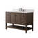 48" Herringbone Design Single Bathroom Vanity with Quartz Top