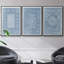 Elements For Design I, ensemble de 3 toiles encadrées-97795204-97795203