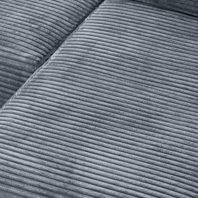 Ensemble de canapé modulaire compressible en forme de U, canapé modulaire compressible, Gris