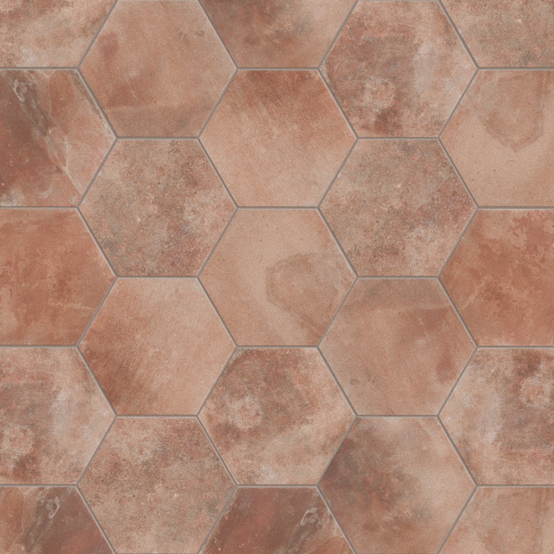 Americana Boston North Hex 11" x 13" Porcelain Field Tile