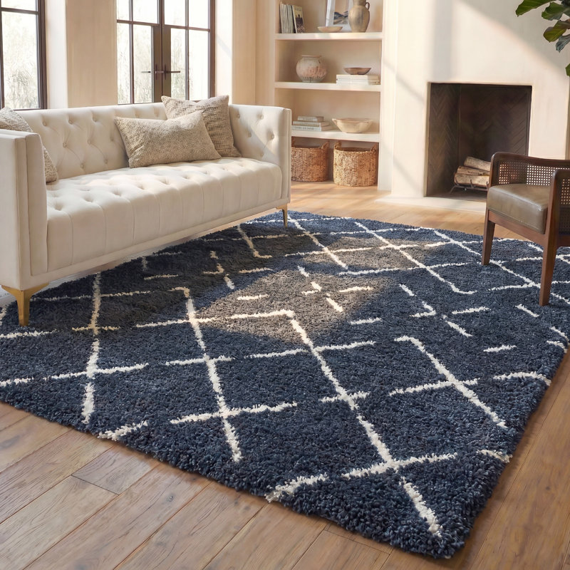 Tapis d'intérieur à poils longs Arizona, Rectangulaire 8 pi x 10 pi