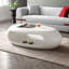 Table basse ovale, table en fibre de verre robuste pour le salon-1612366595-1612366592
