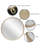 Abdallah Modern/Contemporary Round Metal Wall Mirror 24 Inches-440350905