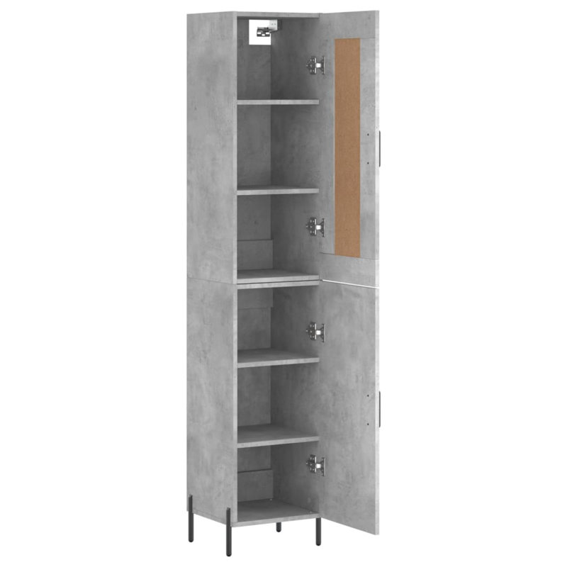 Mimose 34.5cm Sideboard, Concrete Grey