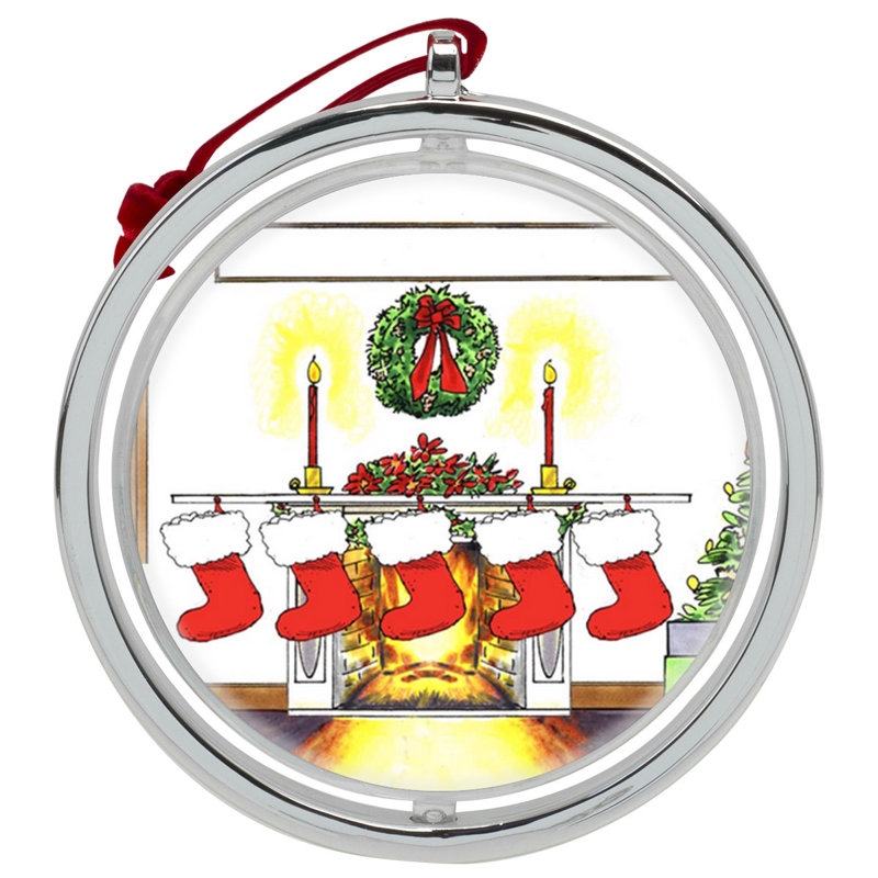 Ornement de Noël personnalisable 5 pièces, Oui
