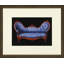 Vintage Blue Couch Print