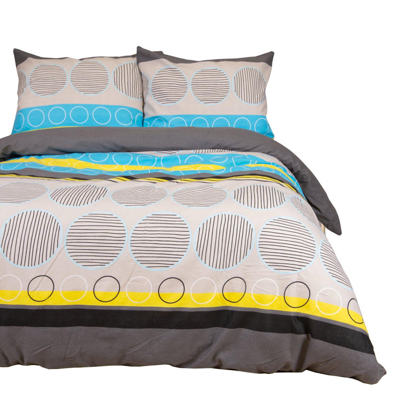Cotton Duvet Cover Set with Pillow Shams