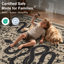Tapis moelleux antidérapant pour salon Palos-103522615
