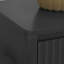 Commode 9 tiroirs pour chambre à coucher avec grands tiroirs, commode en bois, grande commode de plancher, long meuble télé moderne, table d'appoint avec rangement Mid-Century, noir-1046362054