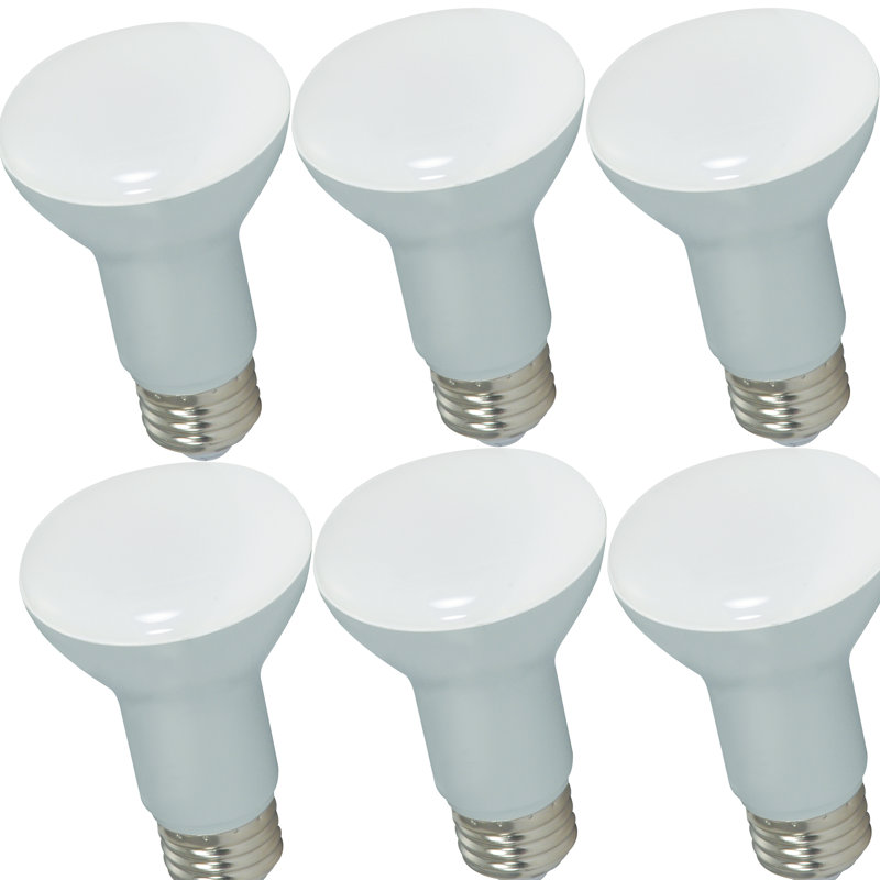 6,5 watts (50 watts équivalents), ampoule DEL R20, à intensité variable, culot E26 / moyen (standard), 2700 K