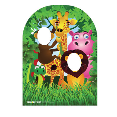 Accroche en carton jungle