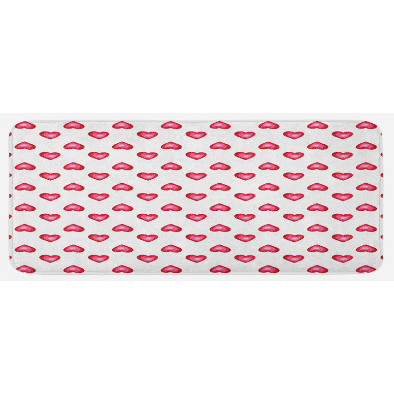 Tapis de cuisine romantique