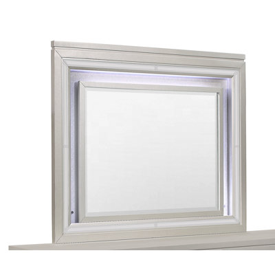 Champagne LED Backlit Wall Mirror | Gift Idea