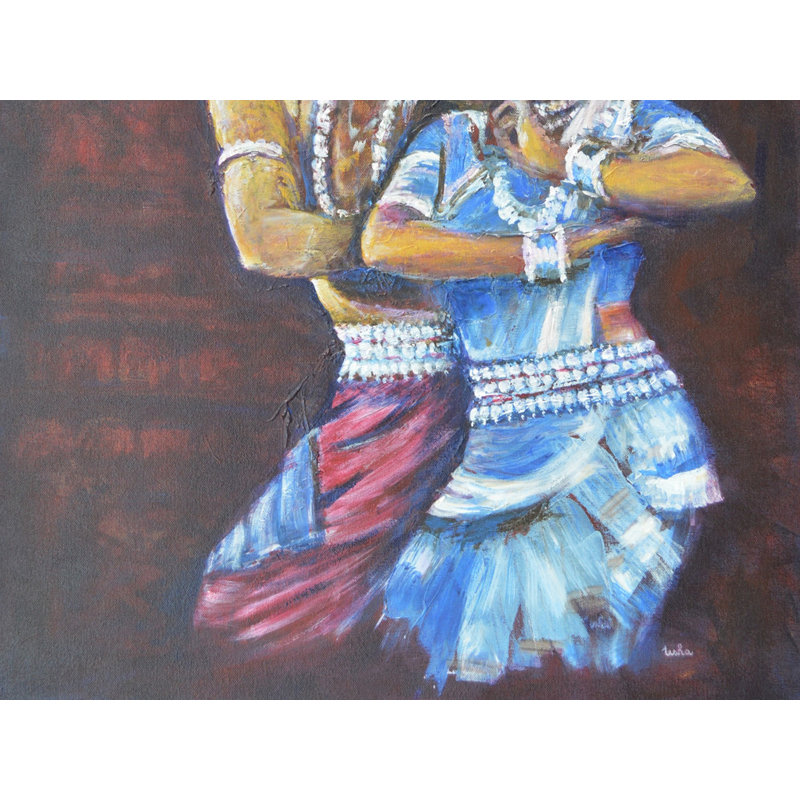 Sringara Ras | Acrylic On Canvas | By Usha Shantharam