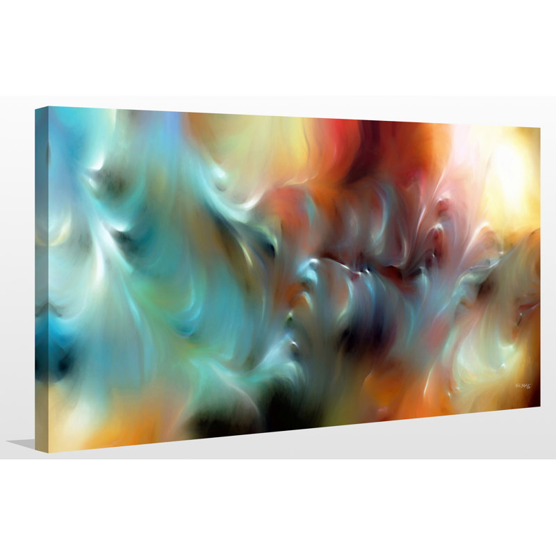 «God is Awesome and Glorious, Isaiah 57:15» par Mark Lawrence, reproduction sur toile flottante, Toile tendue
