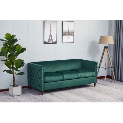 Shawn 70'' Velvet Sofa