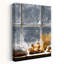 Rustic Bakery Window by Justyna Jaszke - Wrapped Canvas Print-1823211997