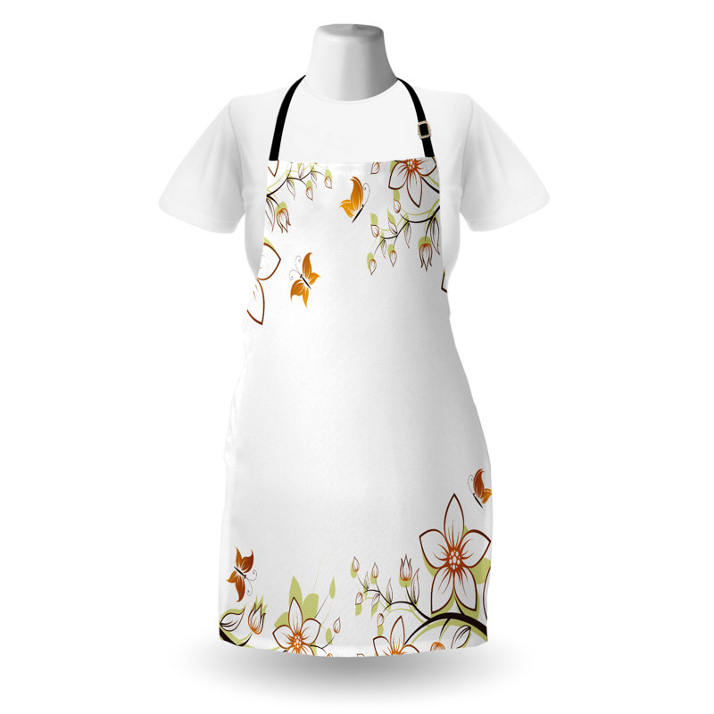 Tablier floral