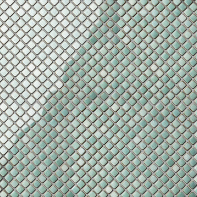 Carreau de mosaïque en porcelaine pour plancher et mur 12-1 / 4 "x 12-3 / 8" Hudson Diamond