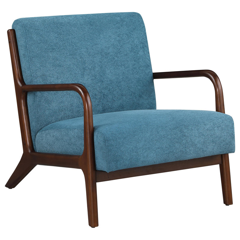 Chaise d'appoint Merilynn, Blue Fabric