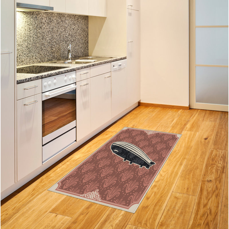 Retro High Density Long Fiber Poly Threads Decorative Area Rug Carpet, Rectangle 2'7" x 5'
