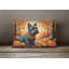 Scottish Terrier Fall Fabric Decorative Pillow