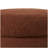 Kursh Polyester Shaped Boucle Geometric Copper Stool