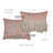 Cotton Reversible Throw Pillow